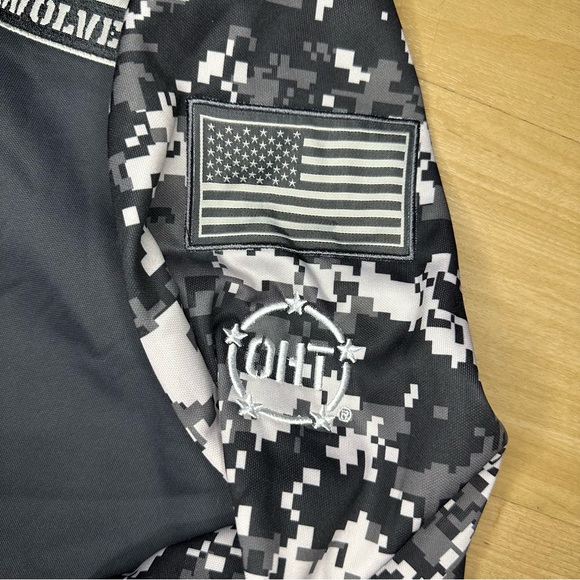 Men's Colosseum Charcoal Alaska Anchorage Seawolves Military Appreciation Camo L - Picture 6 of 12